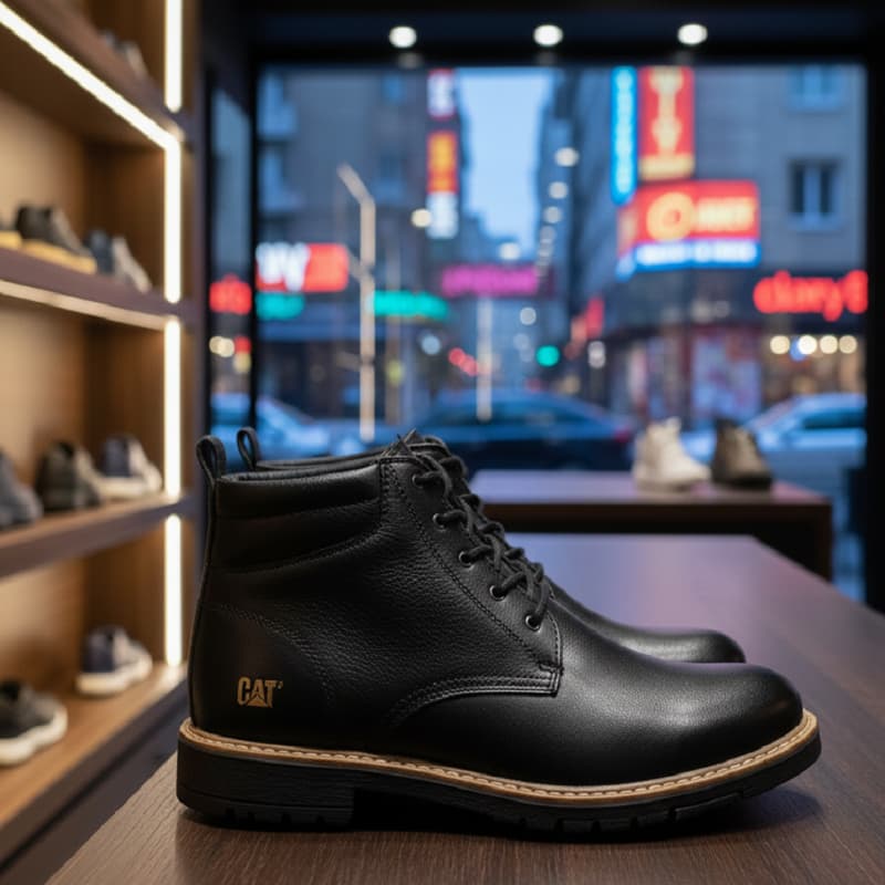 کفش تخت ساقدار cat مردانه مدلRivari