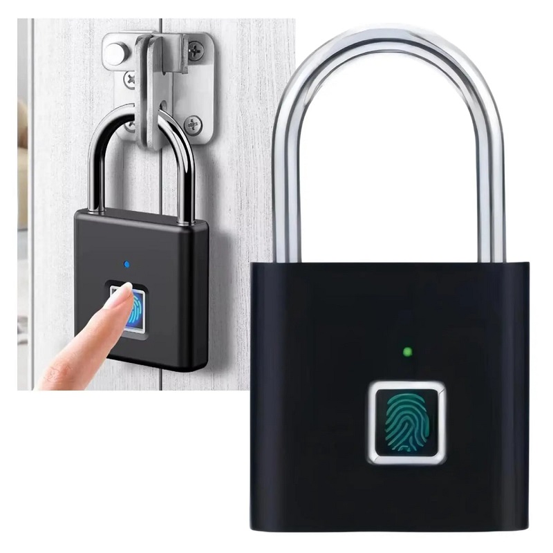 قفل اثر انگشتی-مشکی
