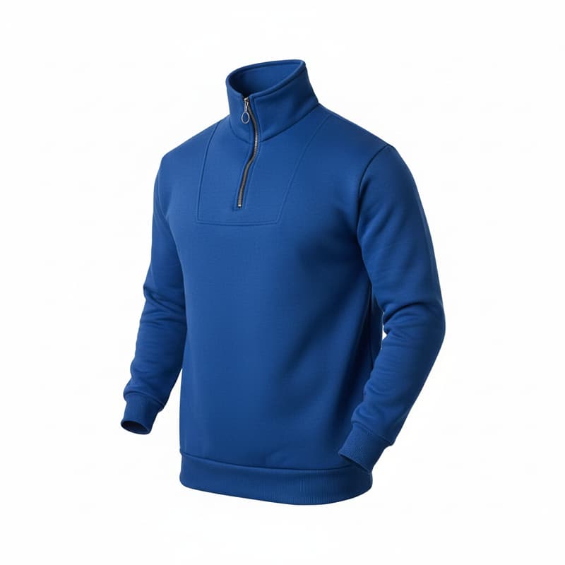 دورس مردانه نیم زیپ مدل Behbod-آبی